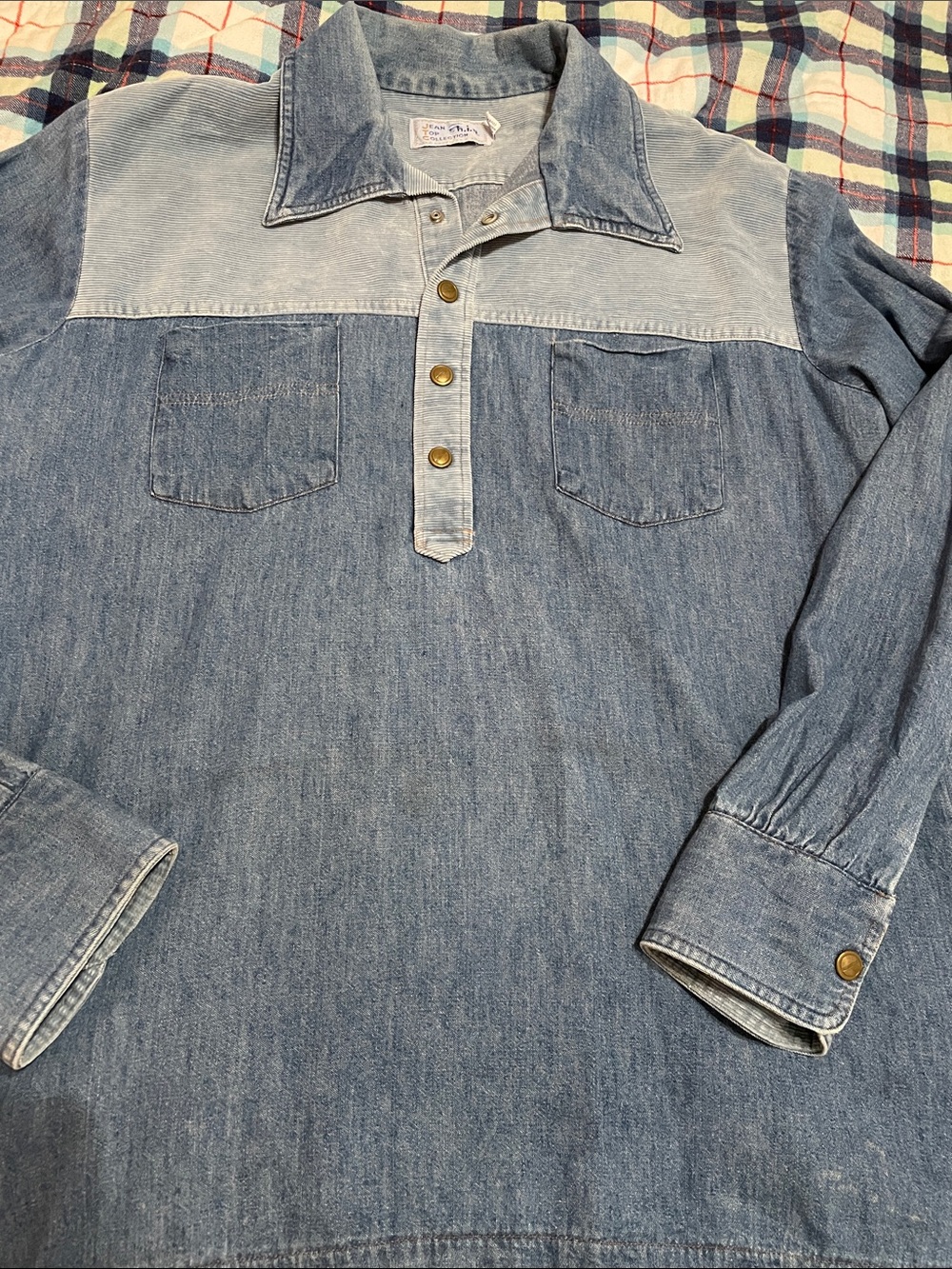 Jean Light Wash Denim Shirt